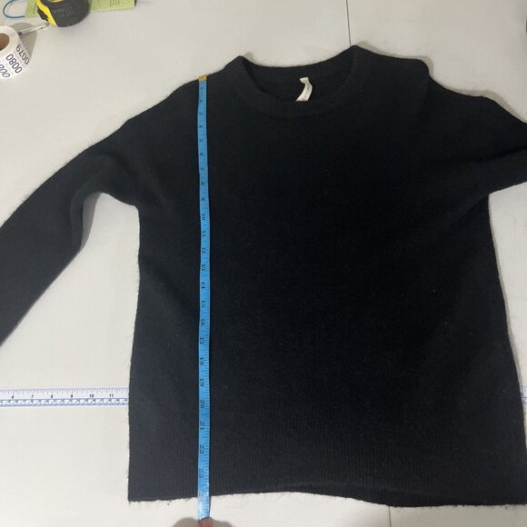 Aritzia The Group Babaton Black Alpaca-Blend Black Sweater Womens Size XXS - Picture 10 of 10